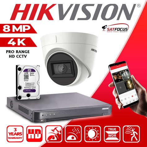 HIKVISION HD 8MP 4K CCTV Security Camera package | SatFocus Ltd