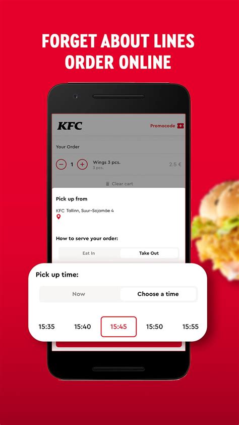 Android için KFC: Delivery Food Coupons APK - İndir