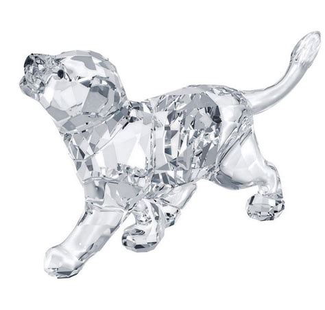 Swarovski Clear Crystal Figurine Animal LION CUB #1194148 New - Walmart ...