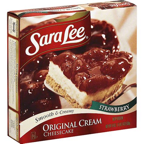 Sara Lee® Classic Strawberry Cheesecake, 19 oz. (Frozen) | Shop | Ron's ...