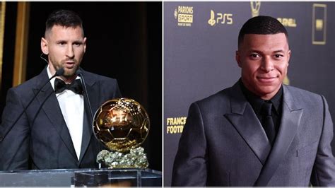 Kylian Mbappe Reacts After Lionel Messi Was Crowned 2023 Ballon D'Or Winner