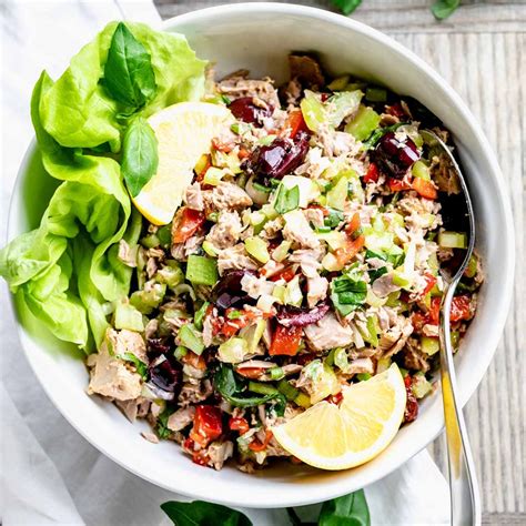 Mediterranean Tuna Salad - Healthy Seasonal Recipes