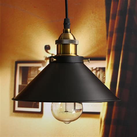 Vintage Industrial Pendant Retro Loft Home Ceiling Light Metal Lamp ...