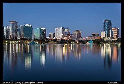 Picture/Photo: Orlando Skyline at night. Orlando, Florida, USA