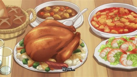 delicious food in anime - Google Search | Anime Food | Pinterest | Delicious food, Anime and Food