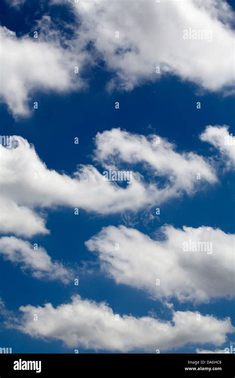 Blue sky clouds cielo azul nubes Stock Photo - Alamy