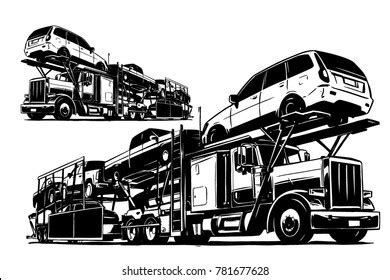 Car Hauler Truck: Over 1,719 Royalty-Free Licensable Stock ...