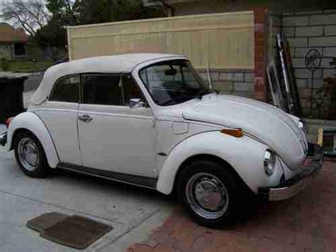 Sell used 74 vw super beetle. convertible in Rialto, California, United States