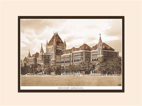 High Court | Old Bombay | Mounted Photo Print