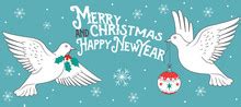 Dove Peace Christmas Card Free Stock Photo - Public Domain Pictures