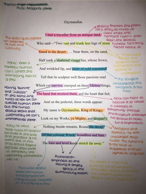 How To Compare Two Poems Gcse English