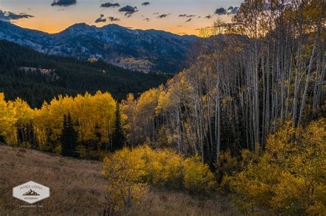 Utah's Wasatch in the Fall is Golden - James Udall