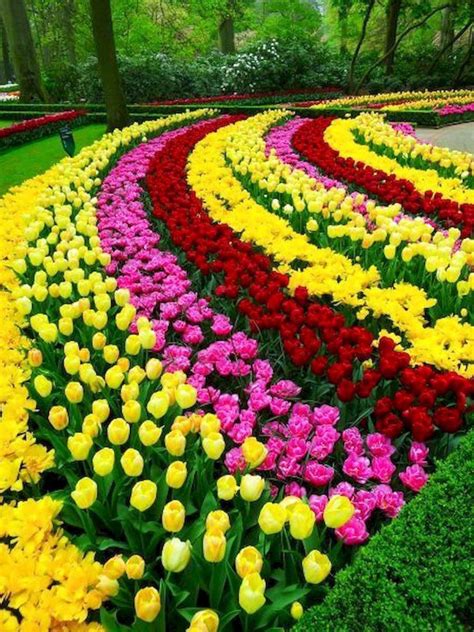 52 Favourite Flower Garden Design Ideas #FlowerGarden | Flower garden ...