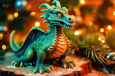 2024 Dragon Toy - Symbol of New Year Festivity - Generative AI 31405810 Stock Photo at Vecteezy