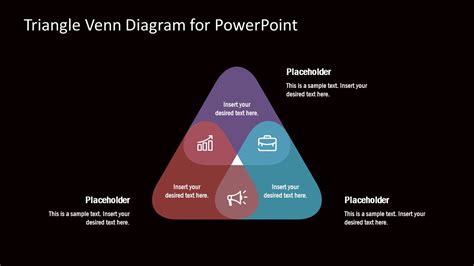 Triangle Venn Diagram PowerPoint Template - SlideModel