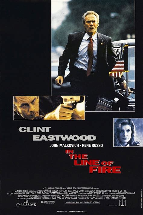 In the Line of Fire (1993) - Posters — The Movie Database (TMDB)