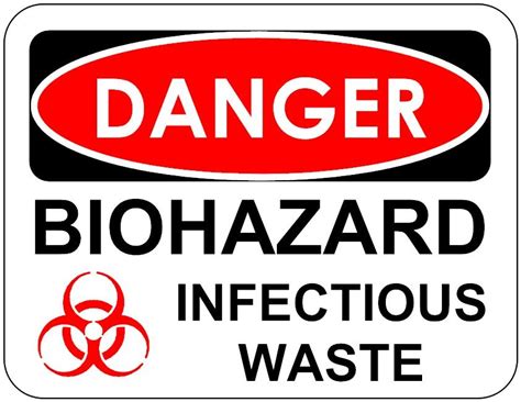 Biohazard Waste Sign Printable - Bing Images Medical Waste Management ...