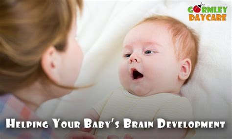 10 Activities to help your baby's brain development - Gormley Daycare