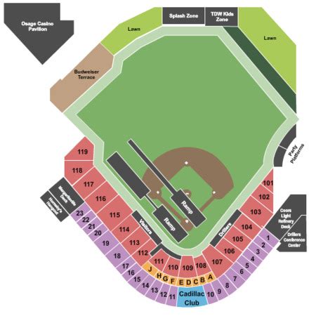 ONEOK Field Tickets in Tulsa Oklahoma, ONEOK Field Seating Charts ...