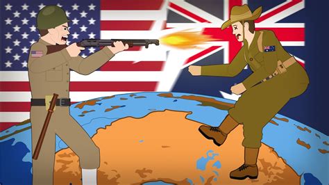 America VS. Australia in WW2 - YouTube