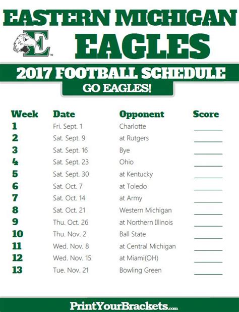 Eastern Michigan Football Schedule 2024 - Nascar Race Schedule 2024