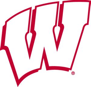 Wisconsin Badgers knockout Logo PNG Vector (SVG) Free Download