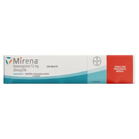 MIRENA 52MG BAYER CAIXA ENDOCEPTIVO ESTÉRIL + INSERTOR - GTIN/EAN/UPC ...