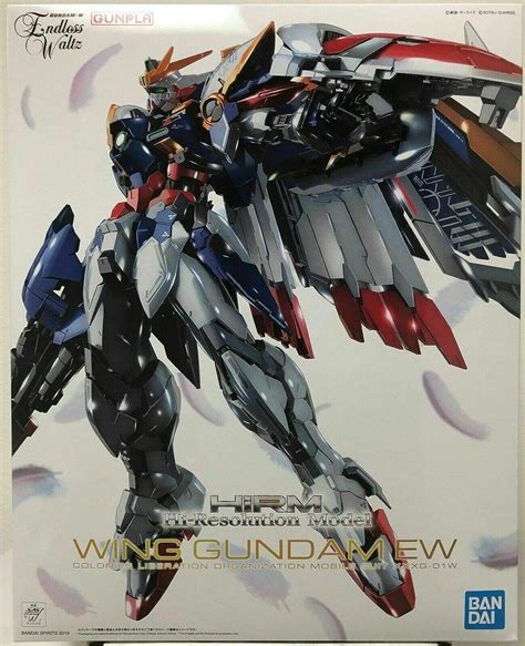 Bandai Hi-Resolution Gundam Wing: Wing Gundam EW Model, Figures ...