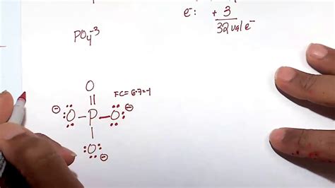 Resonance: The resonance structure of the phosphate ion (PO4(-3)) - YouTube