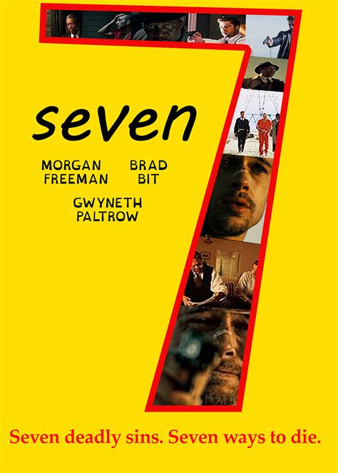 Seven movie poster :: Behance