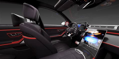 Mercedes-Benz S63 AMG Interior 3D Model by zifir3d