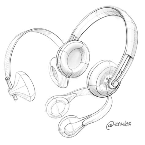 DESIGN SKETCHBOOK 2017 on Behance in 2021 | Headphones design ...