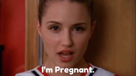 Glee Quinn Fabray GIF - Glee Quinn Fabray Im Pregnant - Discover ...