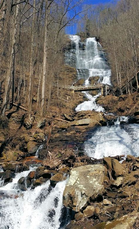 Amicalola Falls in Amicalola Falls State Park just east of Ellijay GA ...