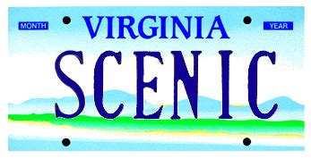 Which University has More Virginia Personalized License Plates?