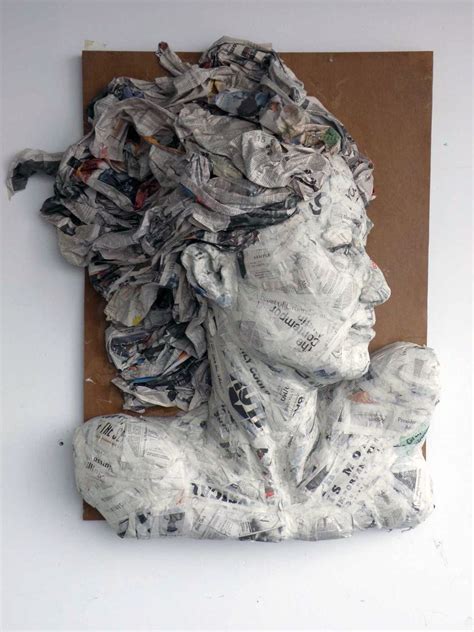 paper clay sculpture artists - Alesha Sommer