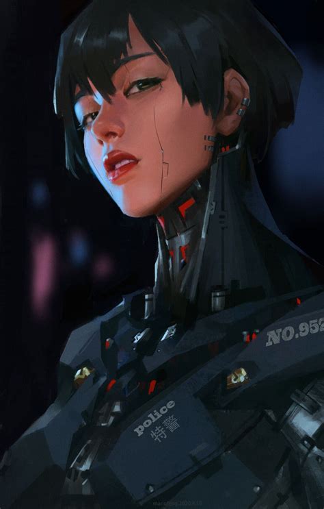 NO.9527, mario feng on ArtStation at https://www.artstation.com/artwork/RY864A Arte Cyberpunk ...