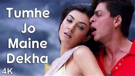 Tumhe Jo Maine Dekha | 4K Video | Shahrukh Khan | Sushmita Sen | 🎧 HD ...