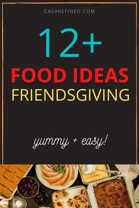 Friendsgiving Food Ideas From Appetizers to Desserts | Friendsgiving ...