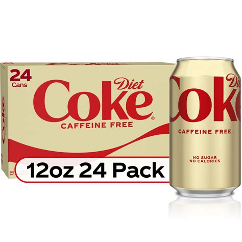 Diet Coke Caffeine Free 12oz Cans (Pack of 24) - Walmart.com