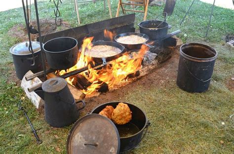 Camping Stove Over Fire - romantic camping locations