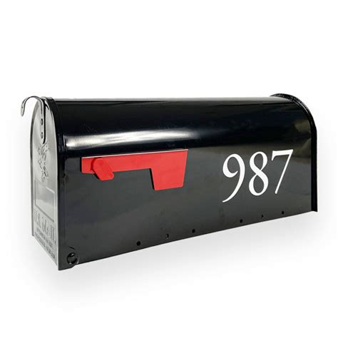 Custom Mailbox Number Decal - Choose your font, color, and size!