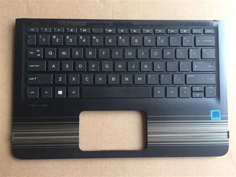 95% new backlit laptop keyboard with touchpad palmrest For HP Pavilion ...