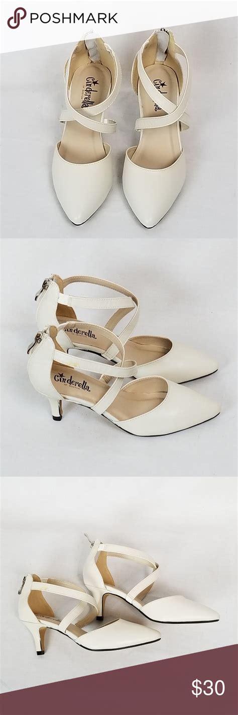 Cinderella Of Boston petite cream shoes 4M leather | Cream shoes, Cinderella shoes, Women shoes