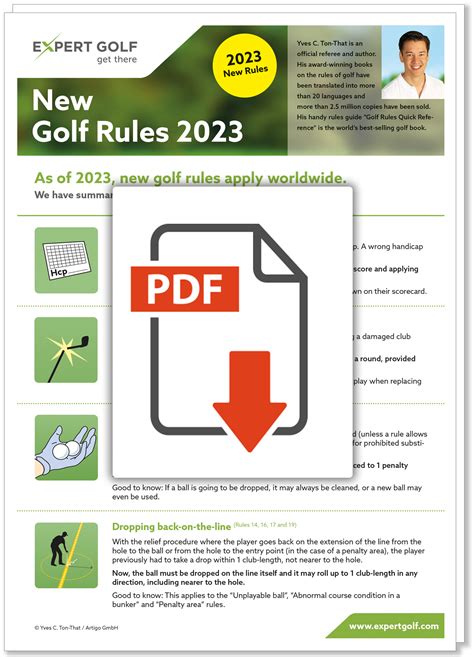 Rules changes - Expertgolf