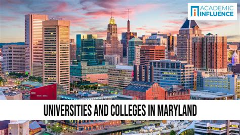 Universities and Colleges in Maryland | Academic Influence