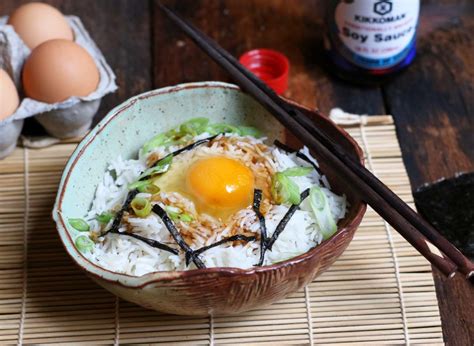 Japanese breakfast rice bowl recipe with a raw egg is amazing ...