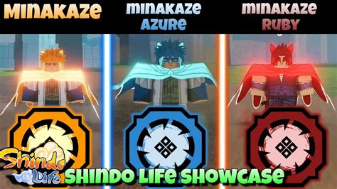 Minakaze/Azure/Ruby Bloodline Rework in Shindo Life Showcase - YouTube