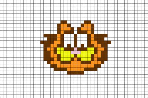 Garfield Pixel Art | Pixel art, Lego art, Art