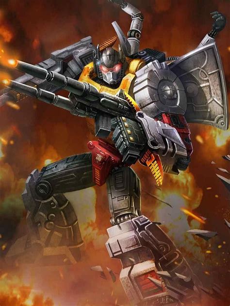 Dinobots Leader Grimlock Artwork From Transformers Legends Game ...